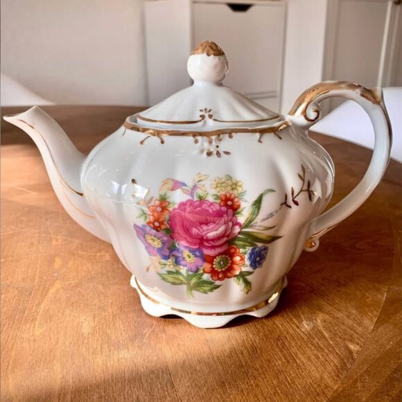 Stunning vintage musical teapot 🌸 - Picture 6 of 9